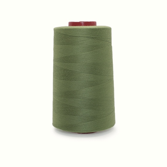 Нитки полиэстер 40/2 5000 ярд   mH хаки светлый 1387 – №1