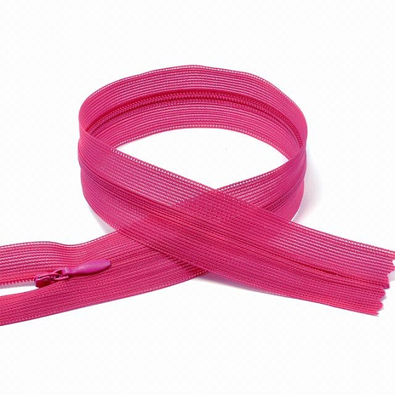 Молния потайная 50 см Т3, А малиновый 144 – №1