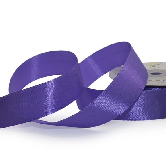 Лента атласная 25 мм  30 ярд Н фиолетовый 174 – №1
