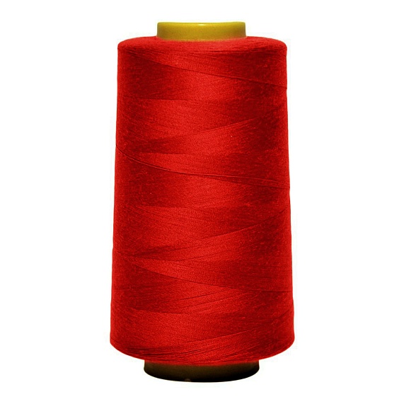 Нитки полиэстер 50/2 5000 ярд   Лидер красный 200 – №1