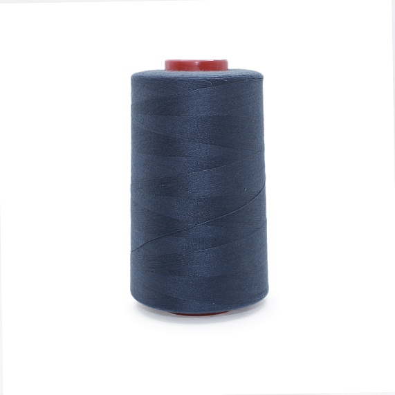 Нитки полиэстер 40/2 5000 ярд   mH синий 1300 – №1