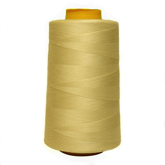 Нитки полиэстер 50/2 5000 ярд   Лидер бежевый 406 – №1