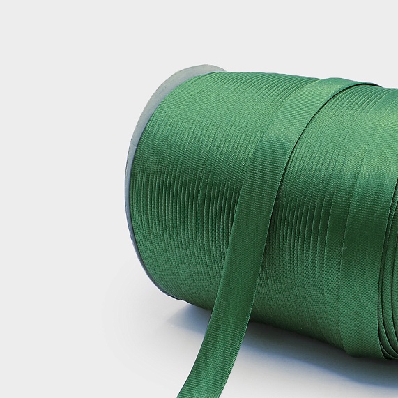 Косая бейка атласная  16 мм 132 м Н морская волна темный 064 – №1