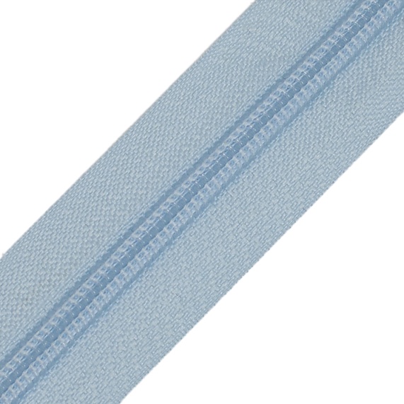 Молния спиральная 70 см Т5 разъемная  СН голубой 026 – №1