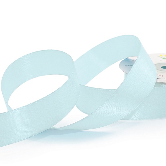 Лента атласная 25 мм  30 ярд Н голубой 141 – №1