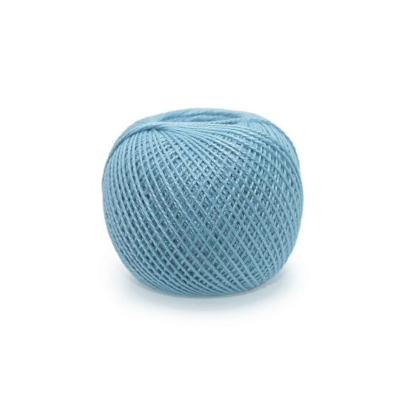 Нитки для рукоделия  Ирис  100% хлопок  150 м  ПНК им. Кирова бирюзовый 3006 – №1