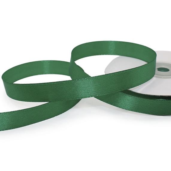 Лента атласная 12 мм  30 ярд Н морская волна темный 116 – №1