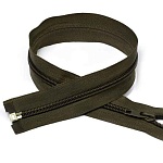 Молния спиральная 80 см Т5 разъемная  К/О черный – №6