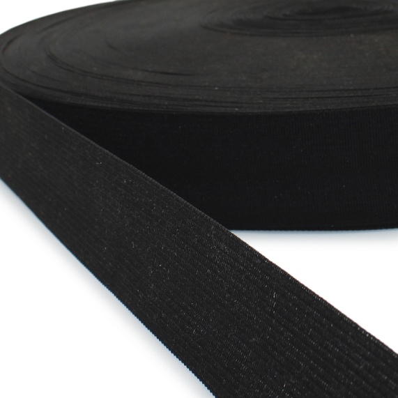 Лента окантовочная 13 мм стандарт 1,6 г/м п/э ШП черный – №1