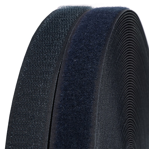 Лента контактная 25 мм компл. нейлон 25 м М синий темный 058 – №1