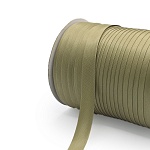 Косая бейка атласная  16 мм 132 м Н бежевый светлый 006 – №23