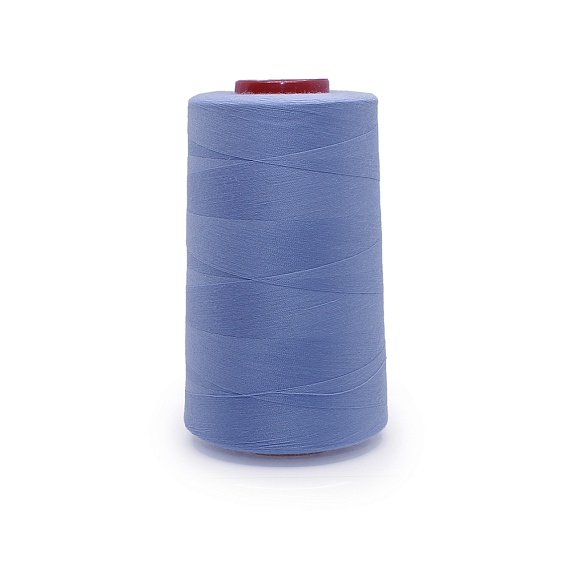 Нитки полиэстер 40/2 5000 ярд   mH голубой 1584 – №1