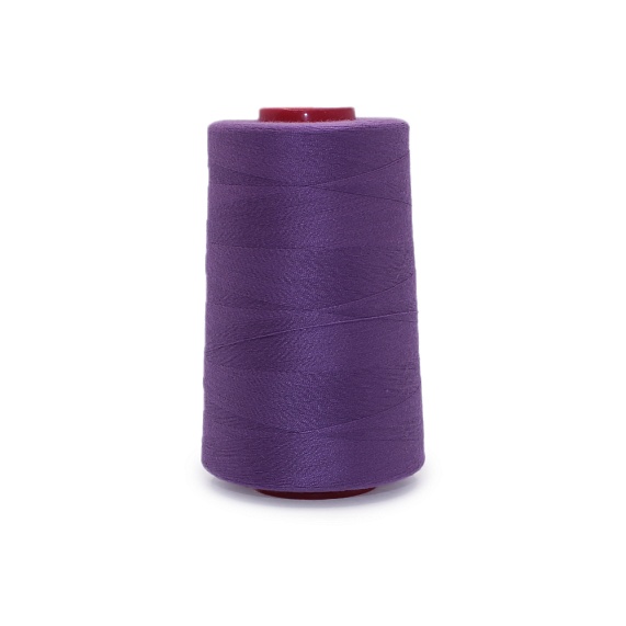 Нитки полиэстер 40/2 4000 ярд   СН фиолетовый 1182 – №1