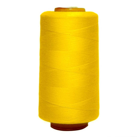Нитки полиэстер 50/2 5000 ярд   Лидер желтый 125 – №1