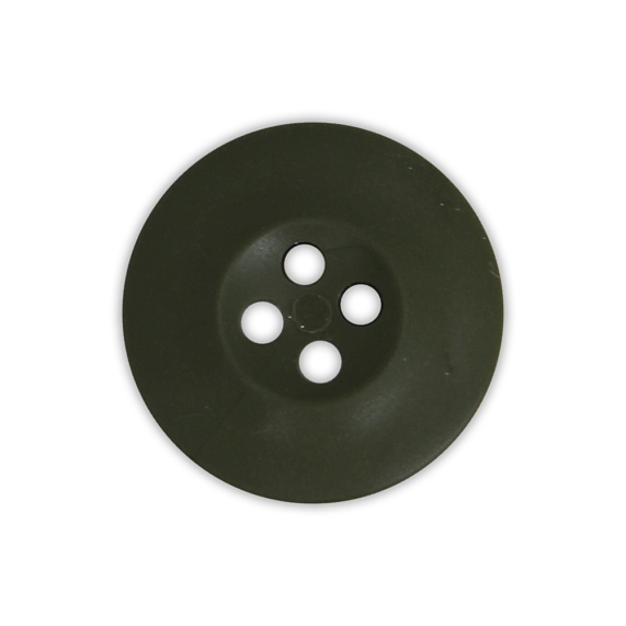 Пуговица пластиковая 17 мм 4 прокола ТХС  НАТО  ТП хаки  – №1