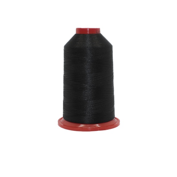 Нитки вышивальные Р-130 5000 м Н черный – №1