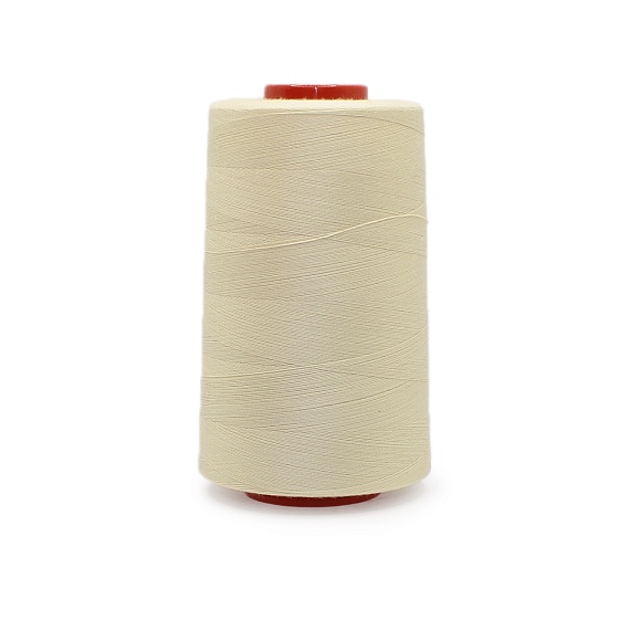 Нитки полиэстер 40/2 5000 ярд   mH бежевый светлый 1353 – №1