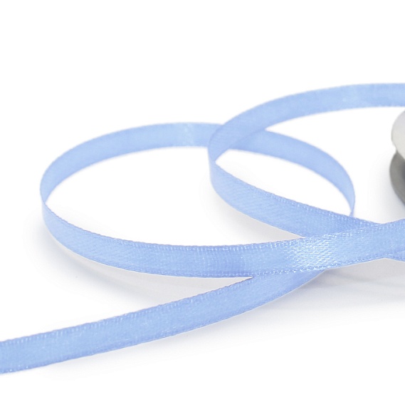 Лента атласная 3 мм  100 м Н голубой 147 – №1