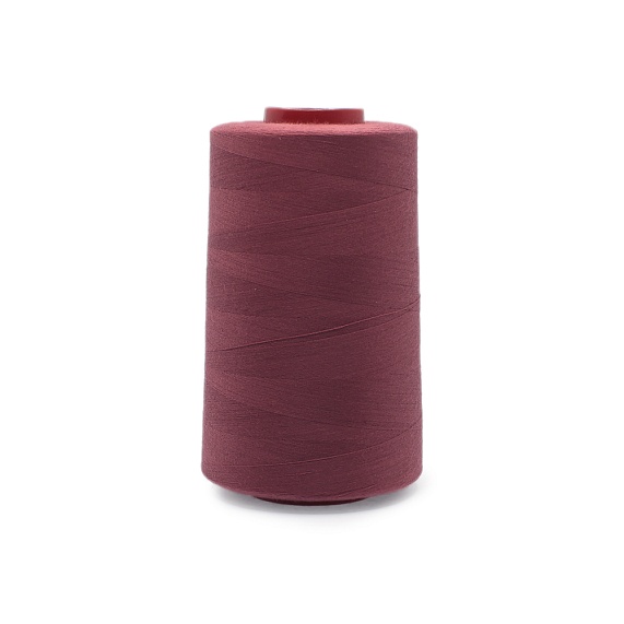 Нитки полиэстер 40/2 5000 ярд   mH бордовый светлый 1120 – №1