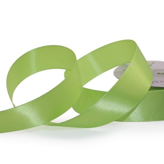 Лента атласная 25 мм  30 ярд Н салатовый 128 – №1
