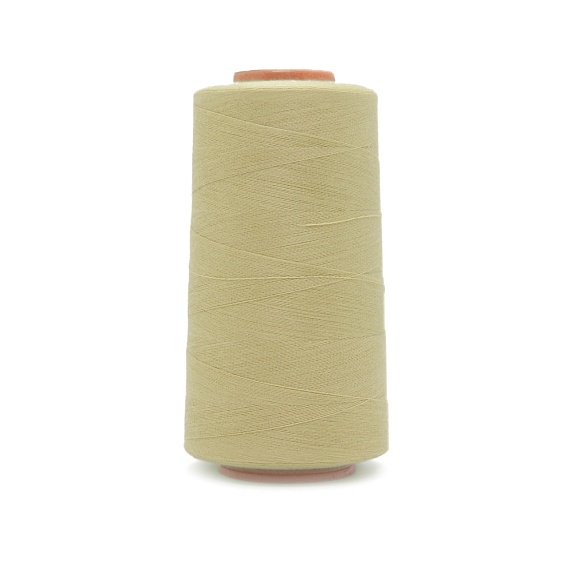 Нитки полиэстер 40/2 5000 ярд   Серебряная Нить бежевый светлый 1454 – №1