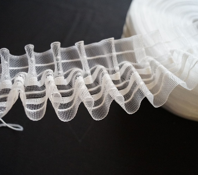 Лента шторная   43-46 мм прозрачная  буферная 50 м арт.9с742 М – №1