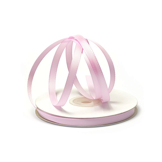 Лента репсовая  6 мм  IDEAL 27,4 м  М розовый 148 – №1