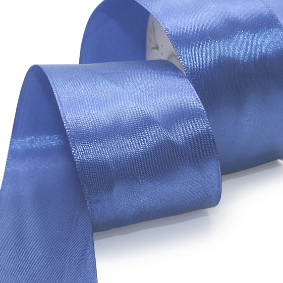 Лента атласная 50 мм  30 ярд Н синий 152 – №1