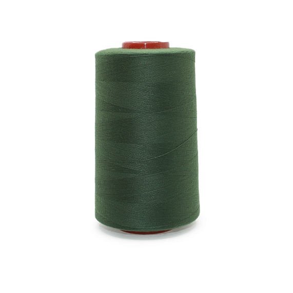 Нитки полиэстер 40/2 4000 ярд   СН зеленый темный 1222 – №1
