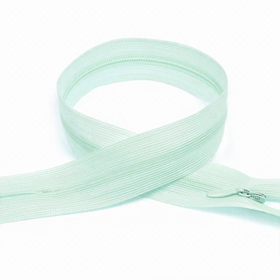 Молния потайная 50 см Т3, А голубой 197 – №1