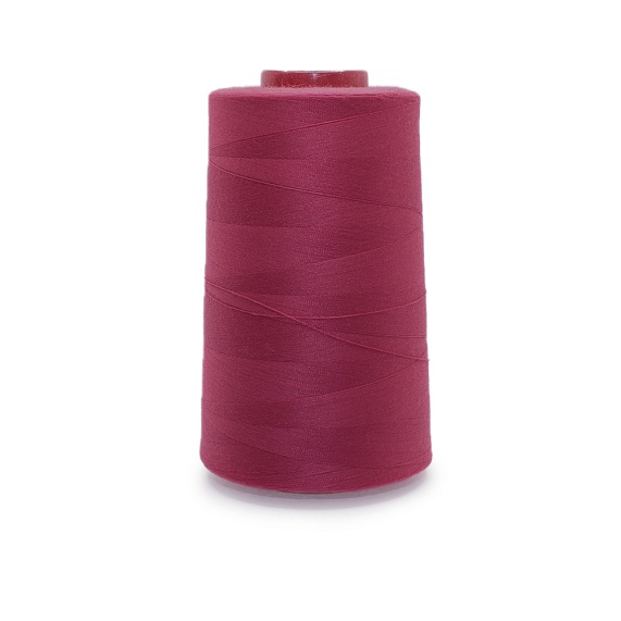 Нитки полиэстер 40/2 4000 ярд   СН малиновый 1571 – №1