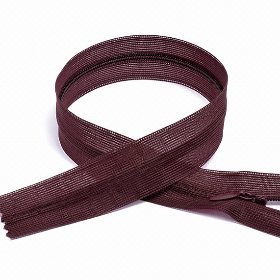 Молния потайная 18 см Т3, М бордовый 179 – №1