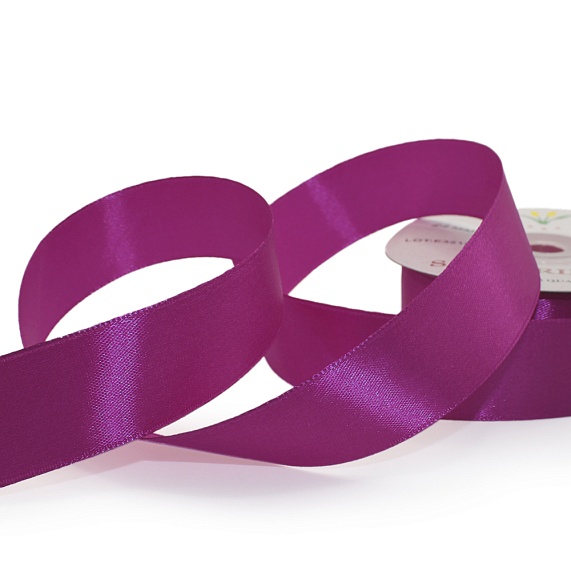 Лента атласная 25 мм  30 ярд Н сиреневый 083 – №1