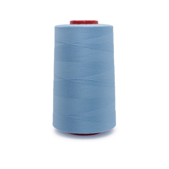 Нитки полиэстер 40/2 4000 ярд   СН голубой 1255 – №1