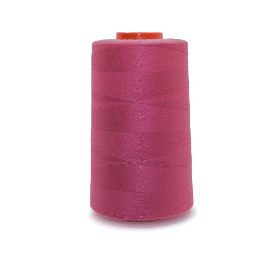 Нитки полиэстер 40/2 4000 ярд   СН малиновый 1163 – №1