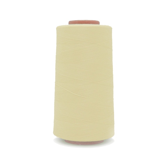 Нитки полиэстер 40/2 4000 ярд   СН молочный 1127 – №1