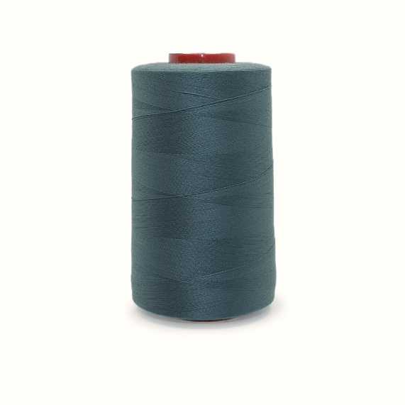 Нитки полиэстер 40/2 5000 ярд   Серебряная Нить зеленый темный 1272 – №1
