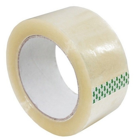 Скотч  50 мм 100 м арт.24337 REAL прозрачный – №1