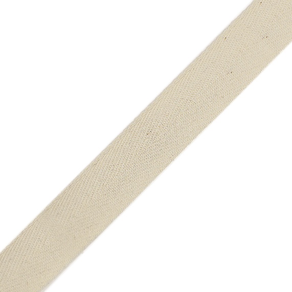 Лента киперная 10 мм х/б+п/э 1,72 г/м с катушкой  ШП суровый – №1