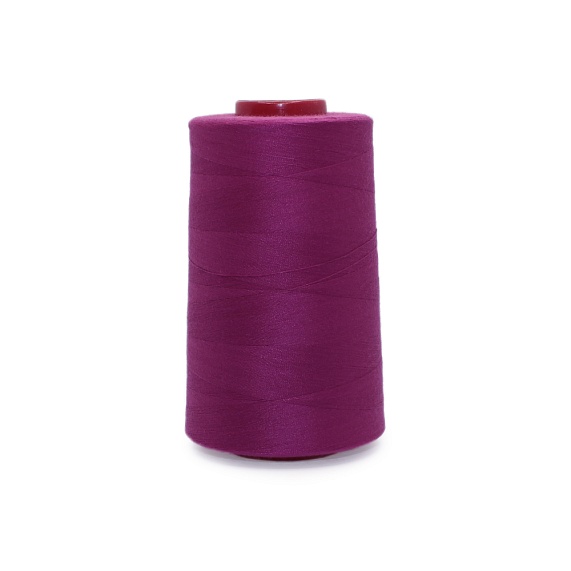 Нитки полиэстер 40/2 5000 ярд   mH малиновый 1169 – №1