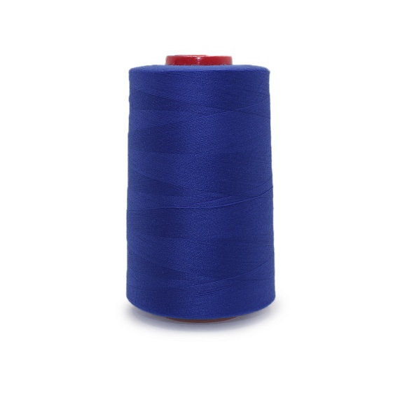 Нитки полиэстер 40/2 5000 ярд   Серебряная Нить васильковый 1590 – №1