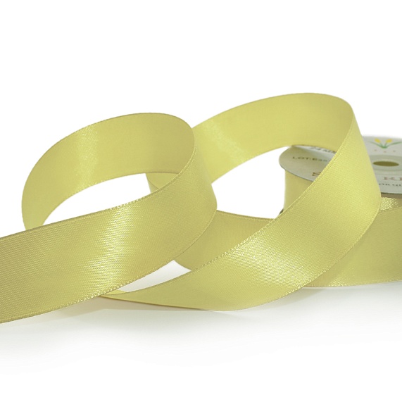 Лента атласная 25 мм  30 ярд Н золото 185 – №1