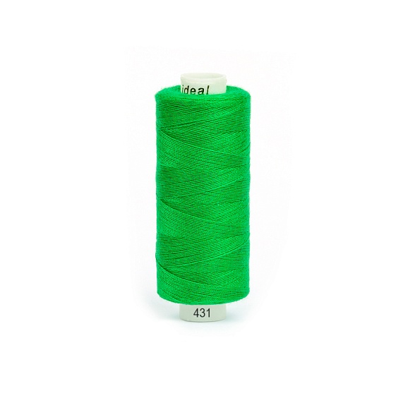 Нитки полиэстер 40/2 366 м   IDEAL зеленый 431 – №1