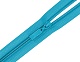 Молния спиральная 80 см Т5 разъемная  Лидер голубой темный 298 – №2