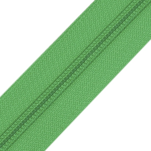 Молния рулонная  Т5 13 гр/м 200 м Д зеленый светлый 241 – №1