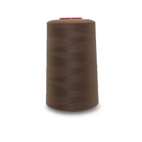 Нитки полиэстер 40/2 4000 ярд   СН коричневый 1489 – №1
