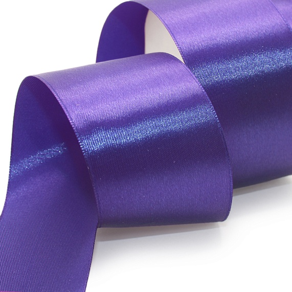Лента атласная 50 мм  30 ярд Н сиреневый 171 – №1