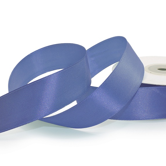 Лента атласная 25 мм  30 ярд Н синий светлый 184 – №1