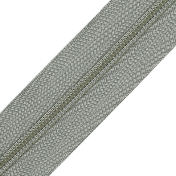 Молния рулонная  Т3  400 м Д серый светлый 314 – №1