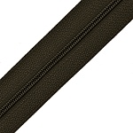 Молния спиральная 20 см Т4 неразъемная  А черный – №8